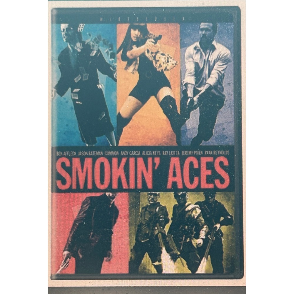Smokin Aces DVD Disc Only Ryan Reynolds Ben Affleck Action Crime Thriller Tested